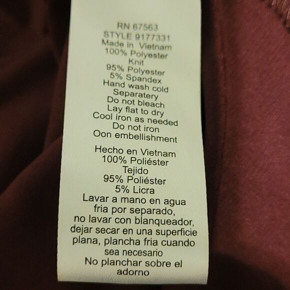 SLNY foil trim asymmetrical pop over jumpsuit - Picture 9 of 9